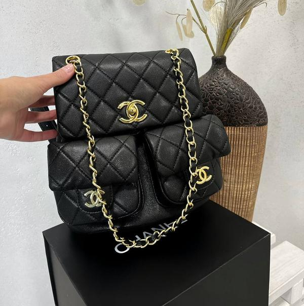 Жіночий рюкзак з кишеньками (Чорний) Вінниця - фото 2