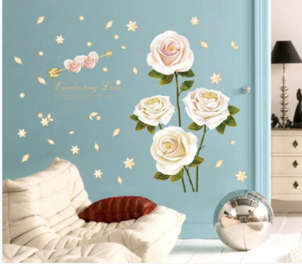 Наклейка декоративна Троянди Київ - фото 10