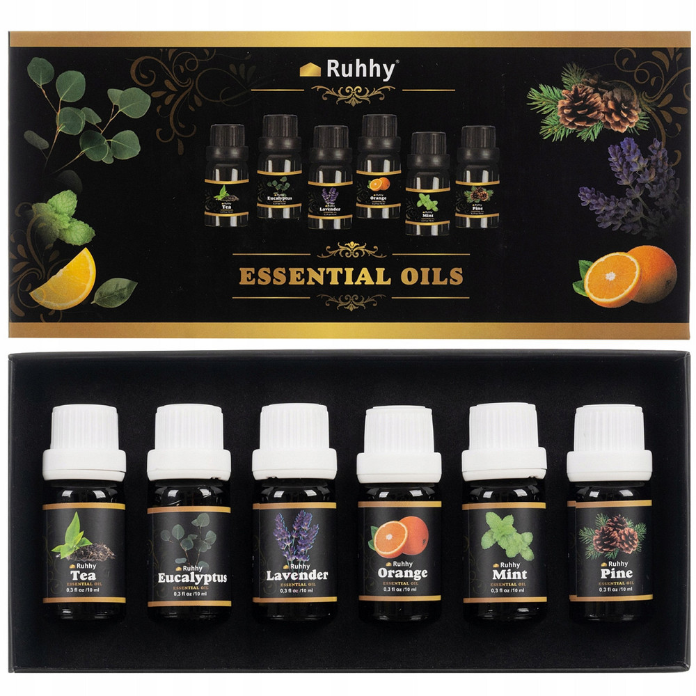 Ароматические масла набор из 6 шт по 10 мл Ruhhy (21939) Нововолынск - изображение 1