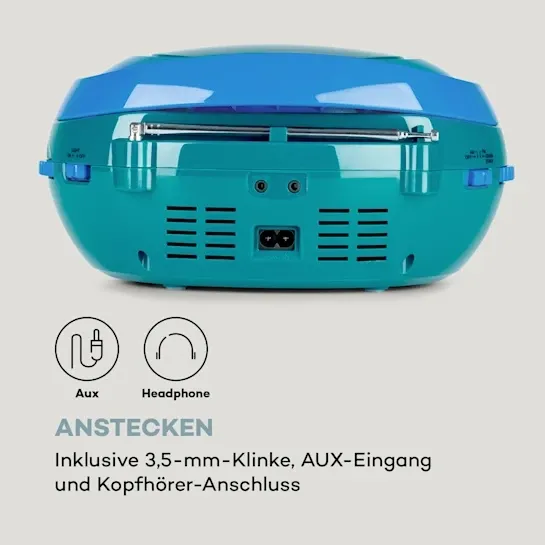 Бумбокс Auna Roadie CD Boombox из Германии Уценка Днепр - изображение 7