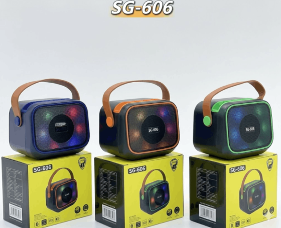 Портативна бездротова Bluetooth колонка TS-5578 з підставкою для телефону та RGB  USB, ремінець Одеса