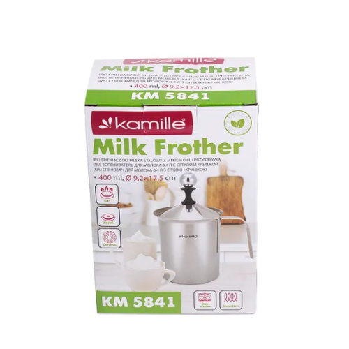 Спінювач молока 400мл 5841 KAMILLE Житомир - изображение 5
