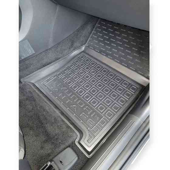 Килимки hyundai santa fe 2024-> борт 2,5см, з перемичкою Avto-Gumm салону Мукачево