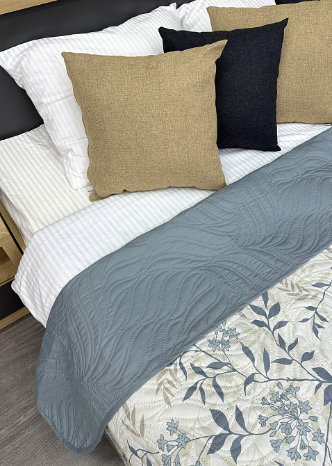 Покривало Decorator Isadora 210х215 см с разноцветным цветочным принтом (85-169) Київ - фото 7