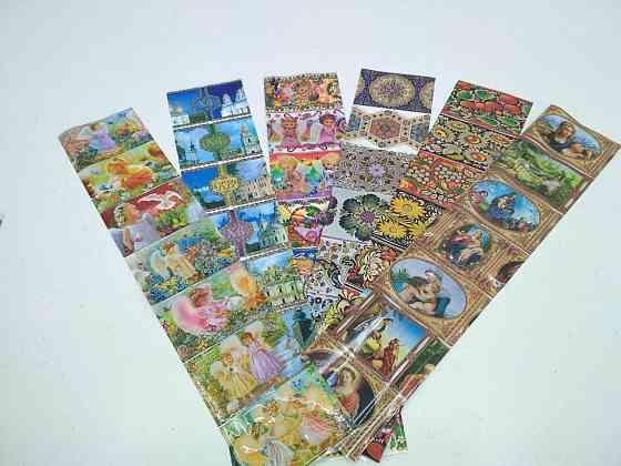 Термоетикетки для великодніх 7 яєць (асорті) (100 шт.) Харків