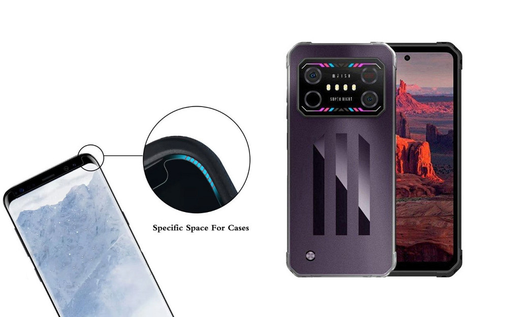 Захисне скло HyperGlass Pro для Oukitel IIIF150 Air1 Ultra, IIIF150 Air1 Ultra+ – максимальна чутливість та захист Київ - фото 3