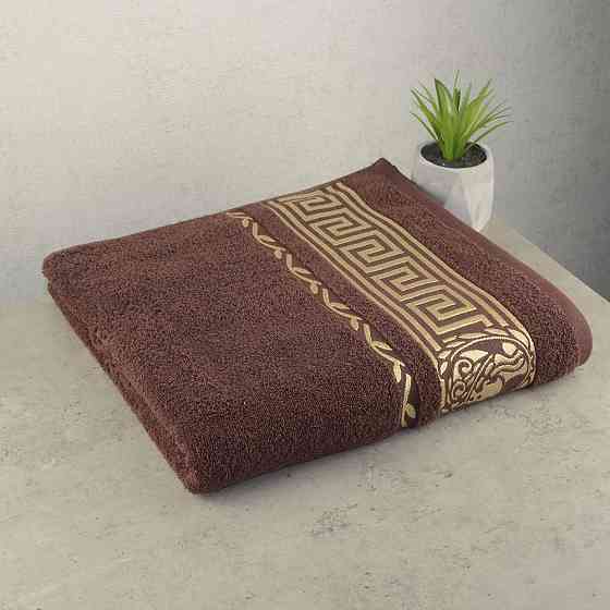 Рушник для сауни GM Textile 70х140см Caesar 450г/м2 (Коричневий) Суми