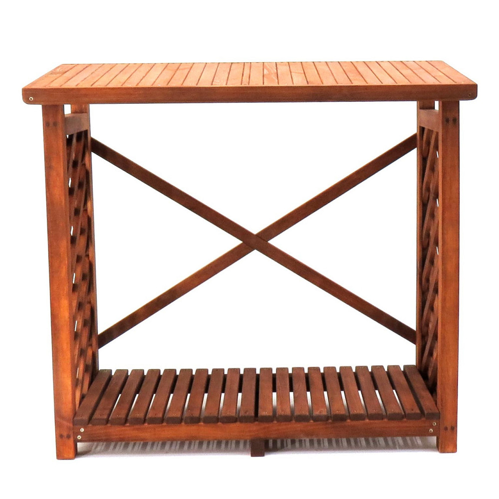 Дровница деревянная 