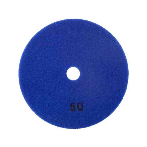 Окружность алмазная шлифовальная, гибкая на липучке 125 мм P50. INTERTOOL BT-0924 Киев