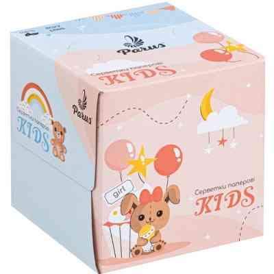 Салфетки косметические Parus 2 слоя 80 шт. (4820205440465) Винница