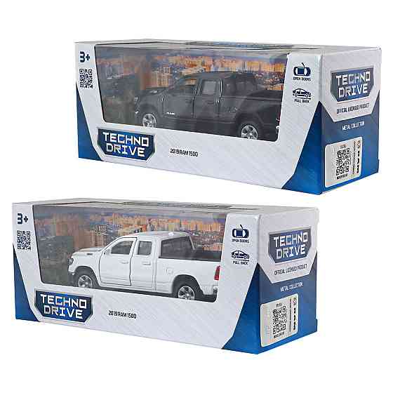 Автомодель - RAM 1500 2019 (білий, чорний) Дніпро