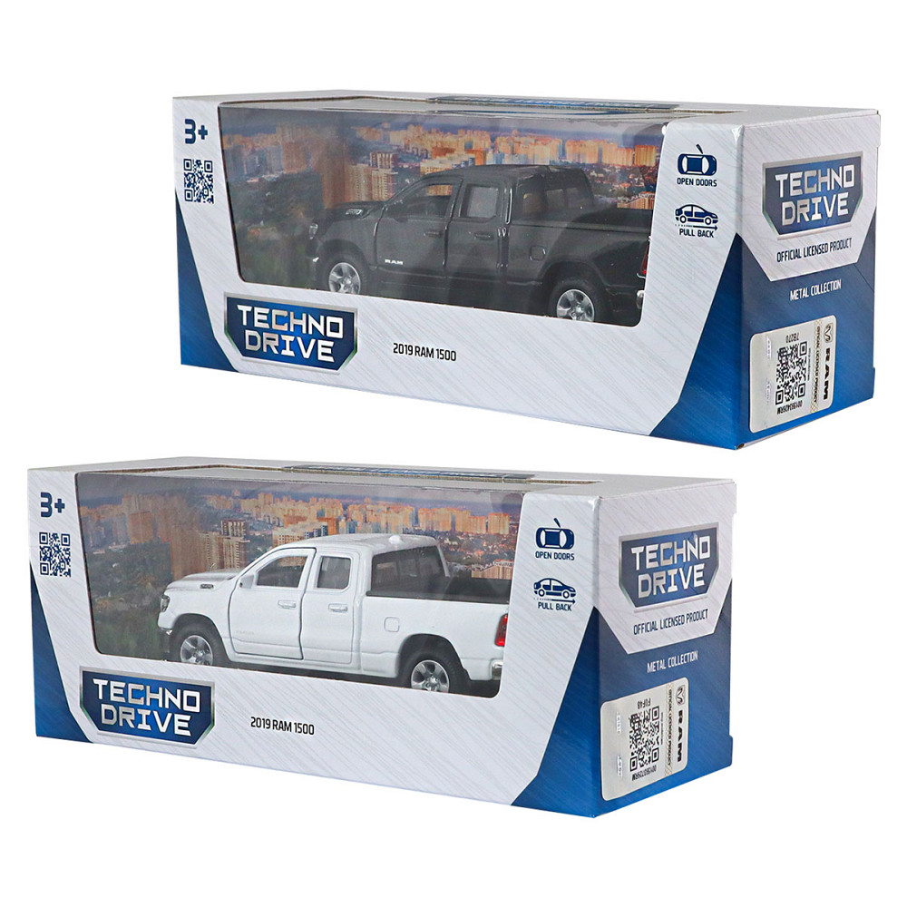 Автомодель - RAM 1500 2019 (білий, чорний) Дніпро - фото 4