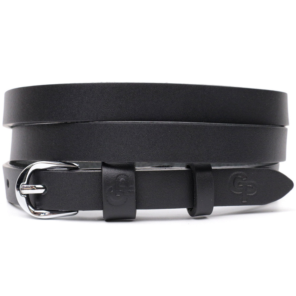 Бесподобный женский ремень из натуральной кожи GRANDE PELLE 11693 Черный Киев - изображение 9