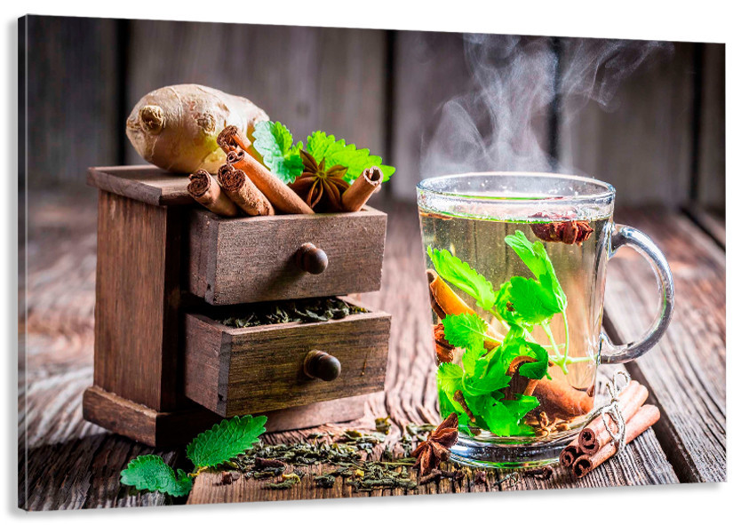 Картина холст в гостиную / спальню Імбирний чай   MLP_106 Киев - изображение 1