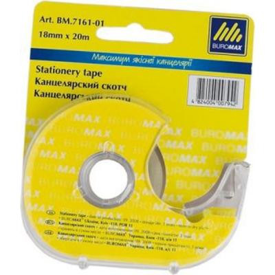 Скотч Buromax office, 18мм*20м, in a dispenser, blister (BM.7161-01) Вінниця - фото 1