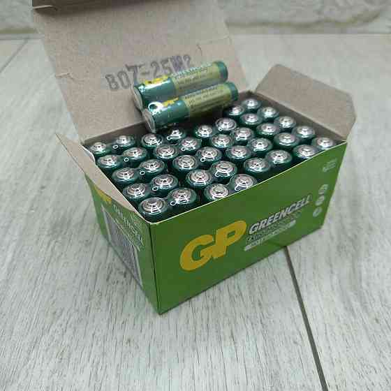 Батарейка сольова R3 GP Greencell 1.5V AAA блок батарейок 40шт Харків