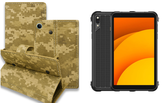 Книга-трансформер для планшета Ulefone Rugking Pad Pro, цвет Black Pixel Киев