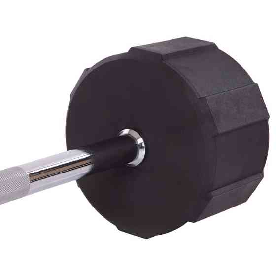 Штанга фіксована пряма поліуретанова LI NUO 3622-50 довжина 122 см 50 кг Київ