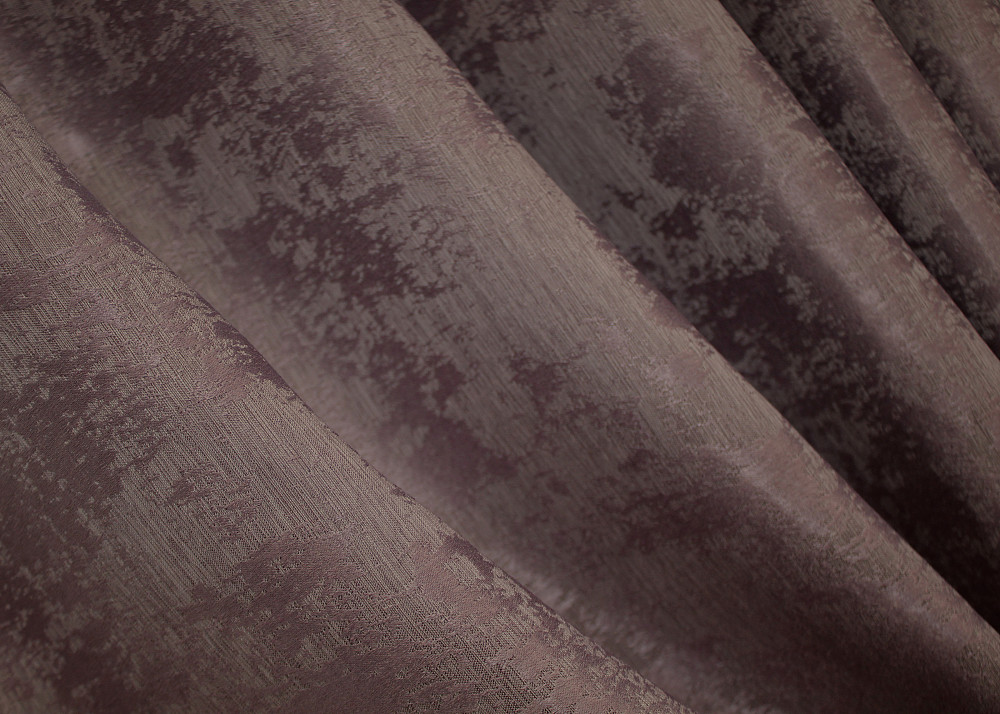 Комплект готових штор VR-Textil Жакард Sultan XO № 1681ш Бурий 100х270 см 2 шт (31-769) Київ - фото 6