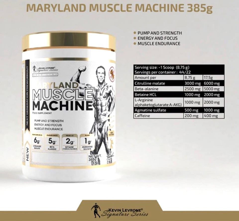 Предтренировочный комплекс Maryland Muscle Machine 385 g (Fruit Punch) Луцк - изображение 1
