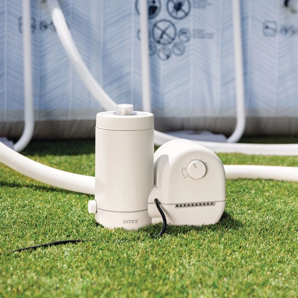 Фильтрующий насос для бассейна до 27 м3 Intex 5678 литров/час с картриджем Киев - изображение 4