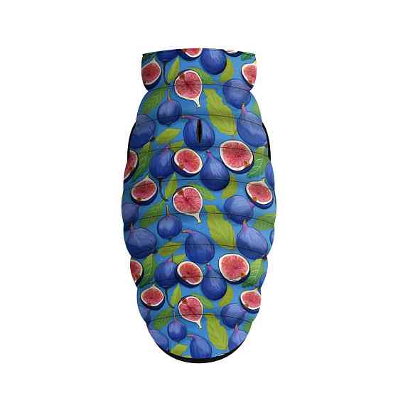 Курточка для собак WAUDOG Clothes малюнок "Інжир", M47, В 69-73 см, С 41-45 см Київ