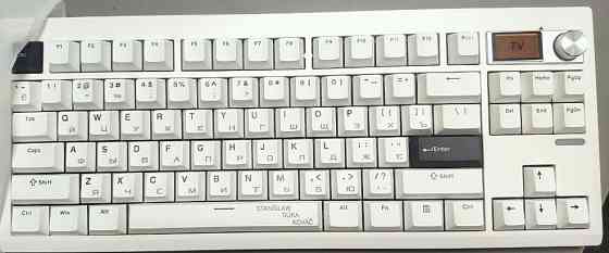Zuoya GMK87 кастомная механическая хотсвапная беспроводная с экраном и КноБ. Харьков