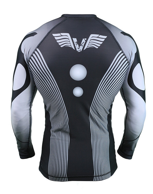 Рашгард з довгим рукавом VNK Scath Grey S Київ - фото 2