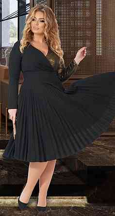 Красиве вечірнє плаття великого розміру плісе (50) Київ