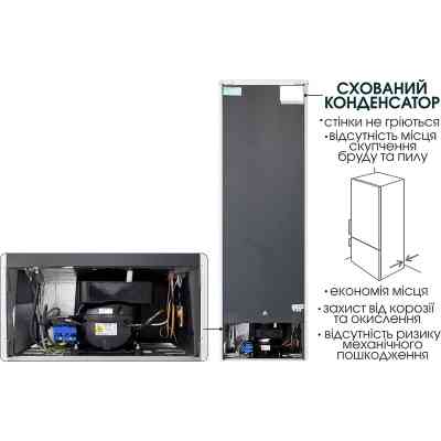 Холодильник PRIME Technics RFS 1833 MX (RFS1833MX) Вінниця