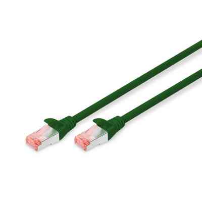 Патч-корд 2м, CAT 6 S-FTP, AWG 27/7, LSZH, green Digitus (DK-1644-020/G) Вінниця