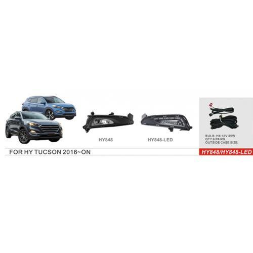 Дополнительные фары для Hyundai Tucson 2015-2018 HY-848 H8 12V35W с электропроводкой Харьков - изображение 1