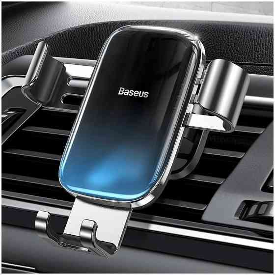 Автотримач для телефона Baseus Glaze Gravity Car Mount Black Київ