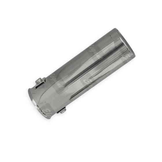 Насадка на глушник хром d 51мм, l 155мм, зовнішні 51мм (0505) Мукачево