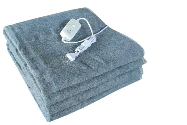 Электропростынь односпальная 115х155 см одеяло с подогревом кабель 1,9м + удлинитель 2 м Royan серый Белая Церковь - изображение 1