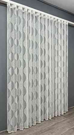 Тюль VR-Textil 1994т Жакард Молочний 400х270 см (42-1020) Київ