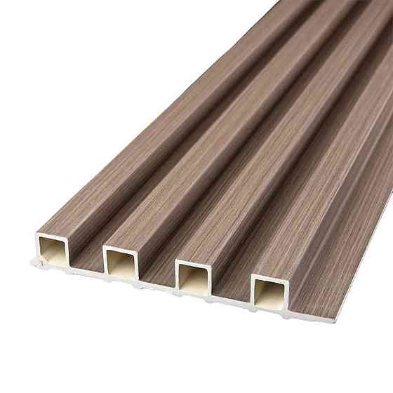 Рейка декоративная WPC стеновая 3000х160х23мм Светлый орех SW-00001853 Днепр