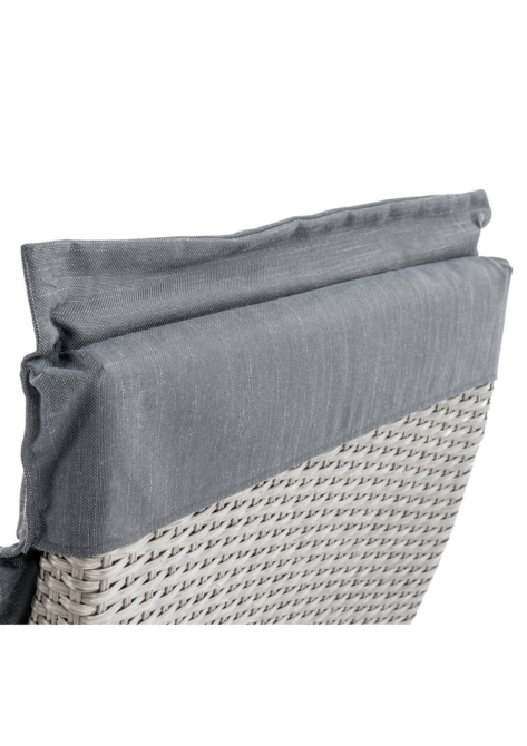 Садовий шезлонг Di Volio Ciampino сіро/графітовий Київ - фото 7