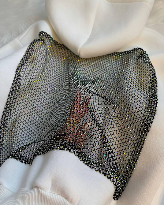 Жіноче худі з сіточкою на спині Одеса - фото 2