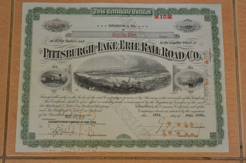 Акція. США. 1935 рік No26289 (Б-2) Полтава - фото 1