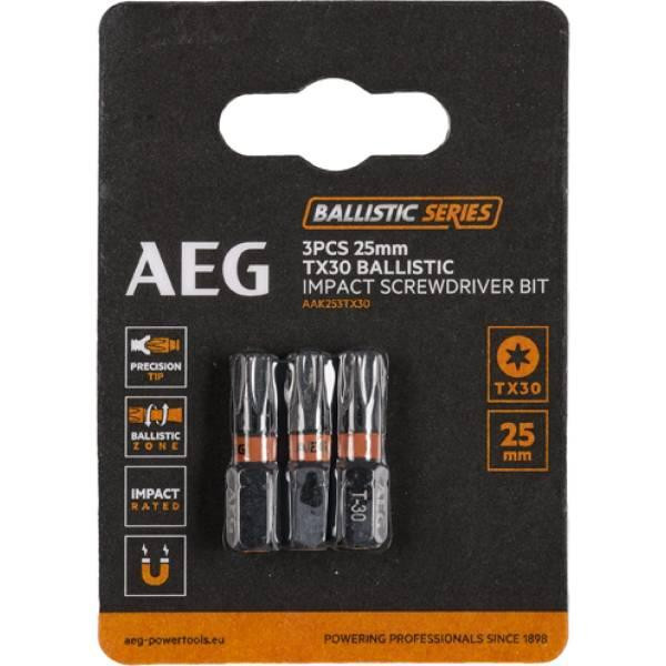 Біта ударна AEG AAK252TX30, TX30, 25мм (3шт) Одеса - фото 1