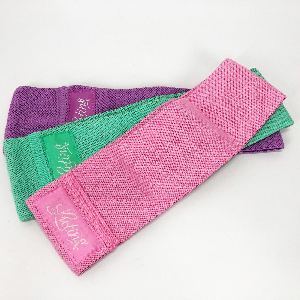 Набор из 5 фитнес-эспандеров LT-003 3 шт, Тренажер для дома на все группы, Эспандер-петля набор 5 шт NA-94 Львов - изображение 8