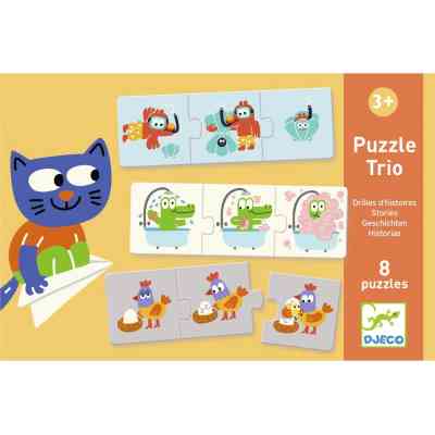Пазл Djeco Тріо Історії (DJ08117) Вінниця