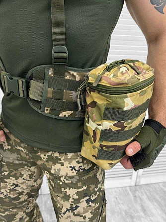 Утилітарна тактична армійська сумка для патронів та інструментів Київ - фото 2