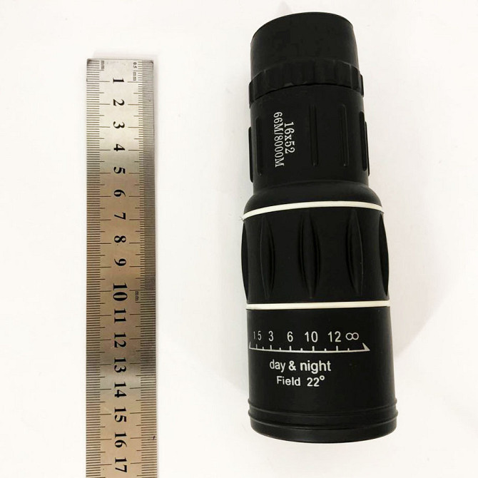 Монокуляр Bushnell 16x52 PowerView монокль, Бушнел, подзорная труба JX-868 с чехлом Киев - изображение 10