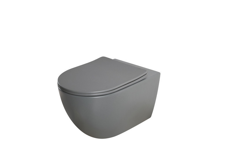 Унітаз підвісний Mixxus Premium ELLIPSE-0309-T1 GRAY 530x360x350mm система змиву TORNADO 1.0  ( MP6655 ) 30564 Харків - фото 8