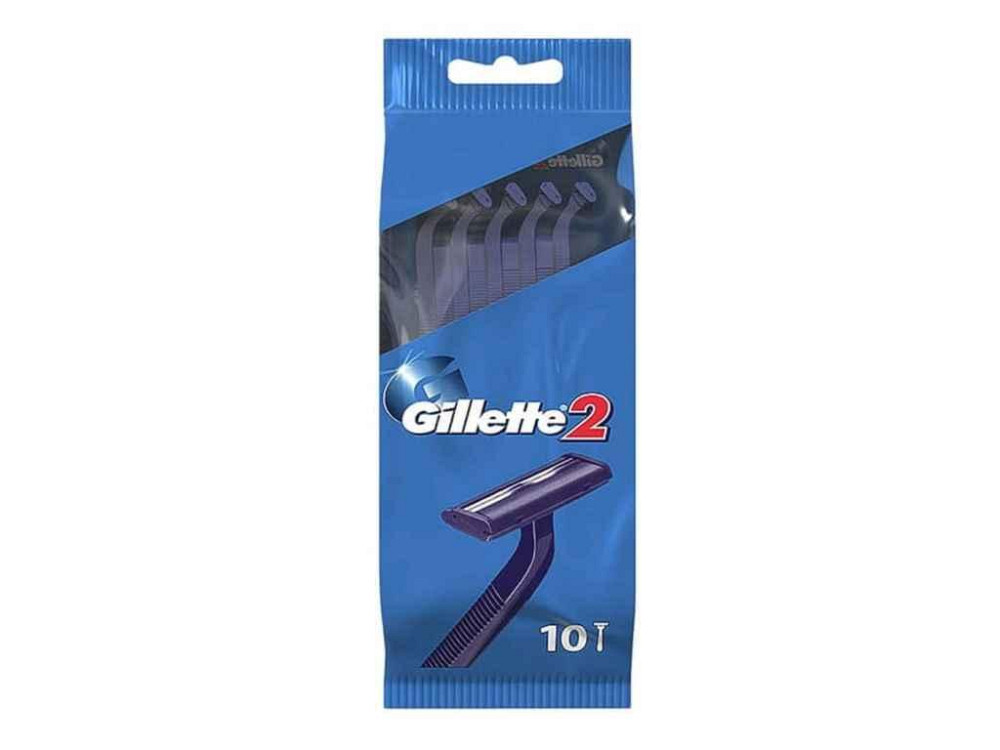 Бритви одноразова GILLETTE 2 (10 шт) Київ - фото 1