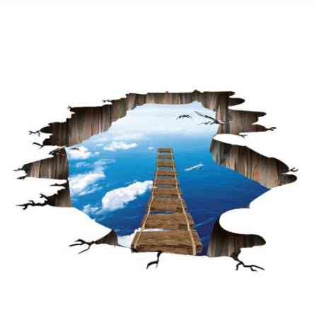 Напольная наклейка 