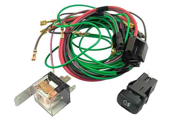 Проводка противотуманной 2113, 2114, 2115 (кнопка, реле) фары Мукачево