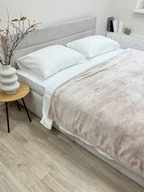 Ecotton Плед Ecotton 150х220 см Well Soft світло-рожевий пудровий (14-1305 Mushroom) Киев - изображение 8